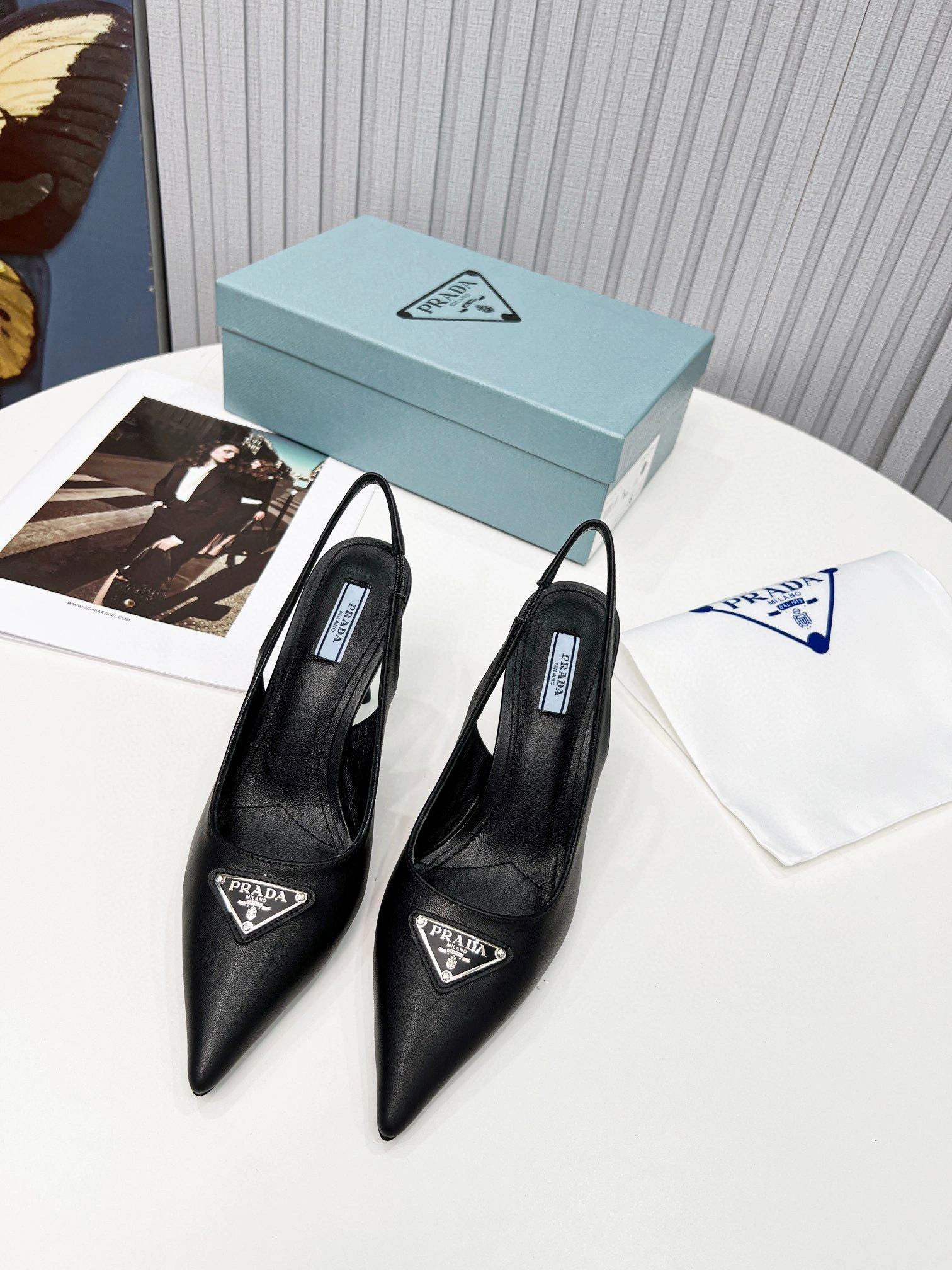 &coco- heel height 8.5cm Calfskin Sheepskin item:B-X198J2023
